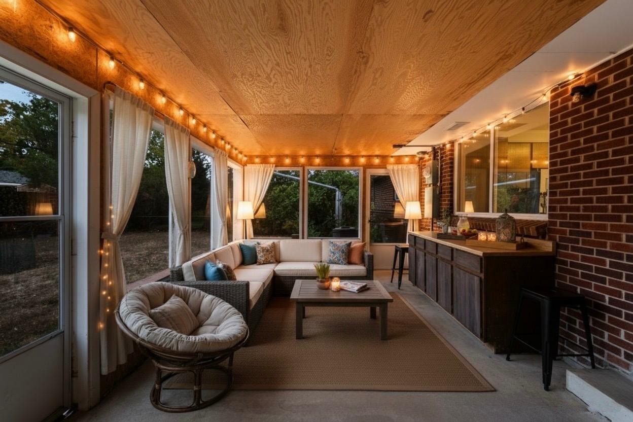 Sunroom Before